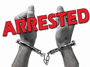 arrested